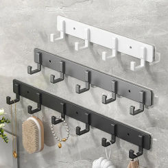 Kitchen and bathroom hangers load-bearing adhesive hooks strong adhesive towels bathroom walls without perforations wall mounted