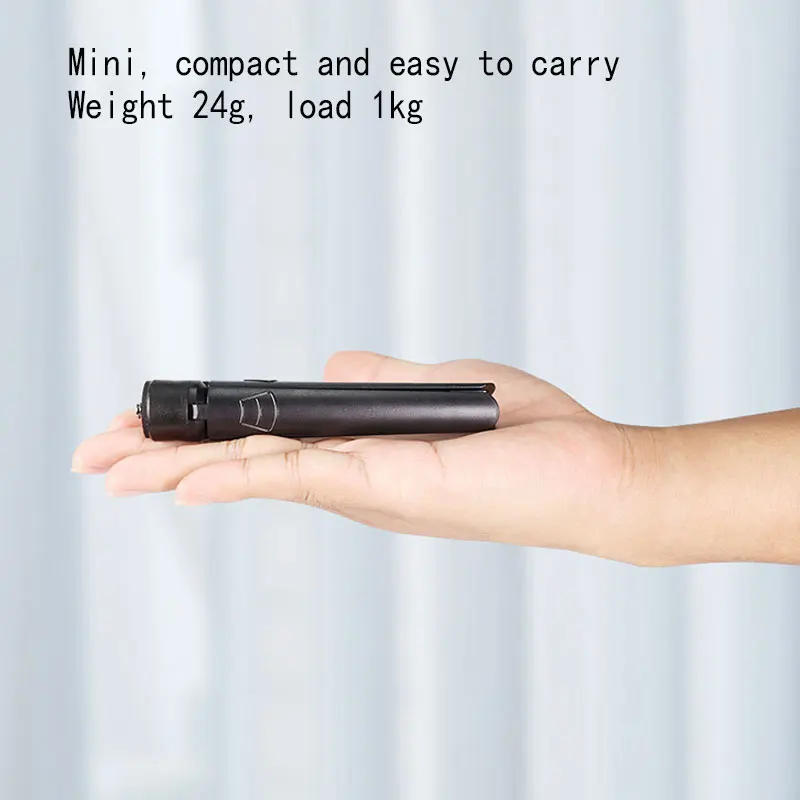 Description Picture 2 of item1pc Mini Tripod Gimbal Small Desktop Tabletop Simple Stand Foldable Hand Grip For Phone Camera Stabilizer Tiny Accessories