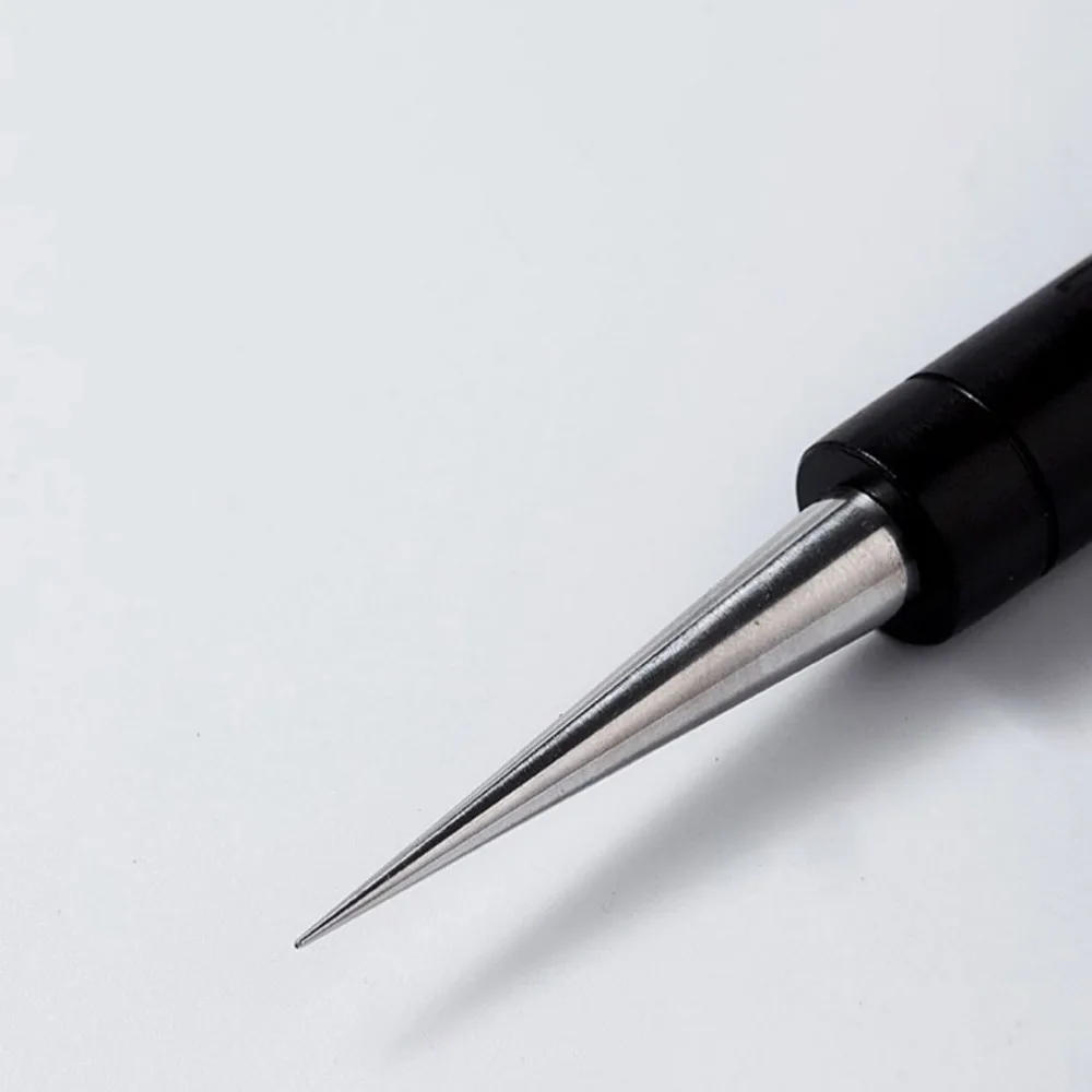 Description Picture 3 of itemStainless Steel Coffee Decorating Art Pen Wooden Handle Latte Pull Flower Needle Barista Tool Coffee Accessories Modeling Tool