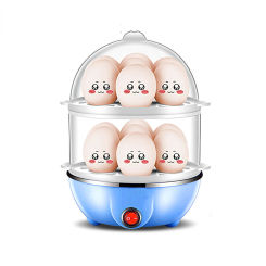 Multifunction Electric Eggs Boiler Cooker Poacher 1/2 Layers Meals Food Steamer Heater Omelette Breakfast Cooking Machine EU US