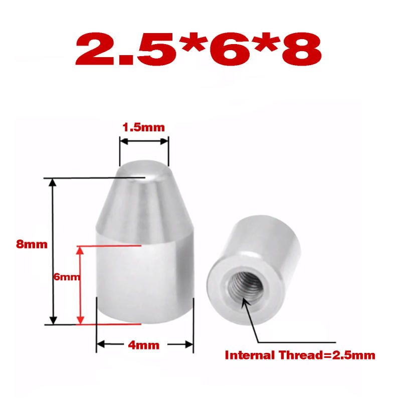 Description Picture 3 of itemTapered Internal Thread Pin/Cylindrical Pin/Internal Thread Guide Post/Taper Head Positioning Post/Chamfered Internal Thread Pin