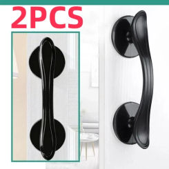 Suction Cup Door Handle Sliding Window Fridge Door Drawer Cupboard Pulls Safety Bath Shower Glass Door Non-slip Grip Handles