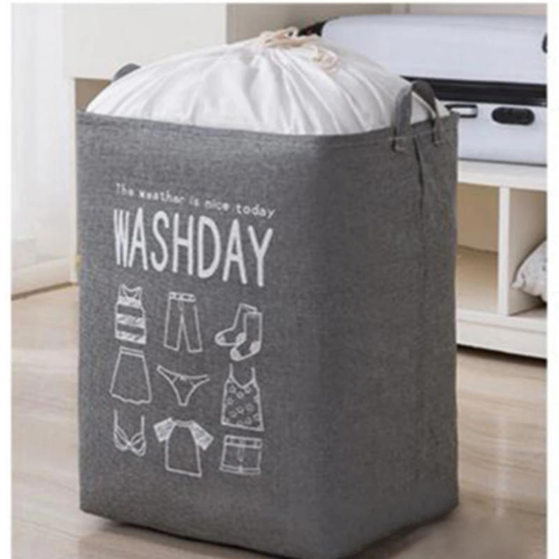 Description Picture 3 of itemFoldable Laundry Basket Basket Storage Clothes Bag Laundry Box Toy Storage Bag Dirty Clothes Household Storage Bag Cesto Ropa