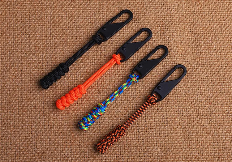 Description Picture 5 of item5pcs Zipper Pullers Durable Wear-resistant Polyester Cord Knapsack Zipper Repair Accessories Easy To Use