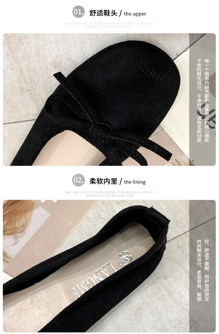 Description Picture 4 of itemLazy Shoes for Women in Summer Korean Version Trendy Dance Fashionable Flat Soled Slip on Shoes Soft Soled Casual Shoes 2025new