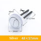 Dual Button 48x57mm