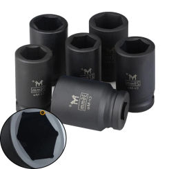 1" Inch Deep Air Sockets 88mm Length 6 Point Impact Socket Car Auto Truck Repair Tools