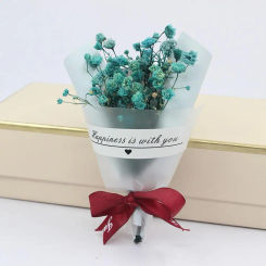 Mini Small Dried Flowers Bouquet Dry Rose Bath Body Flowers Decor Party Supplies Flower Soap Wedding Decoration Gift Best DIY