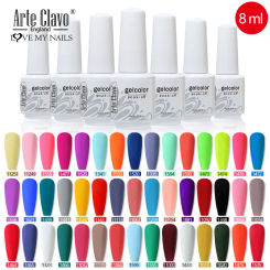 Arte Clavo Nail Gel Polish For Manicure Tools 8ml Gel Enamel For Nails Design Need Nail Lamp UV Gel Varnish For Nails Art