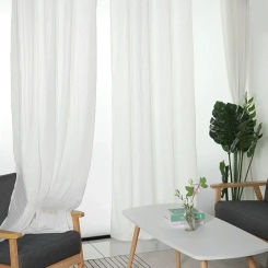 NH5095 striped blinds blackout vertical fantasy window screen outdoor waterproof curtain window screen white versatile