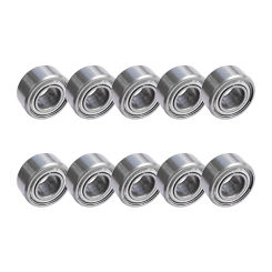 10pcs High Speed Bearing Miniature 685ZZ Quiet Carbon Steel Strong Load Capability Replacement 5x11x5mm Power Transmission Parts