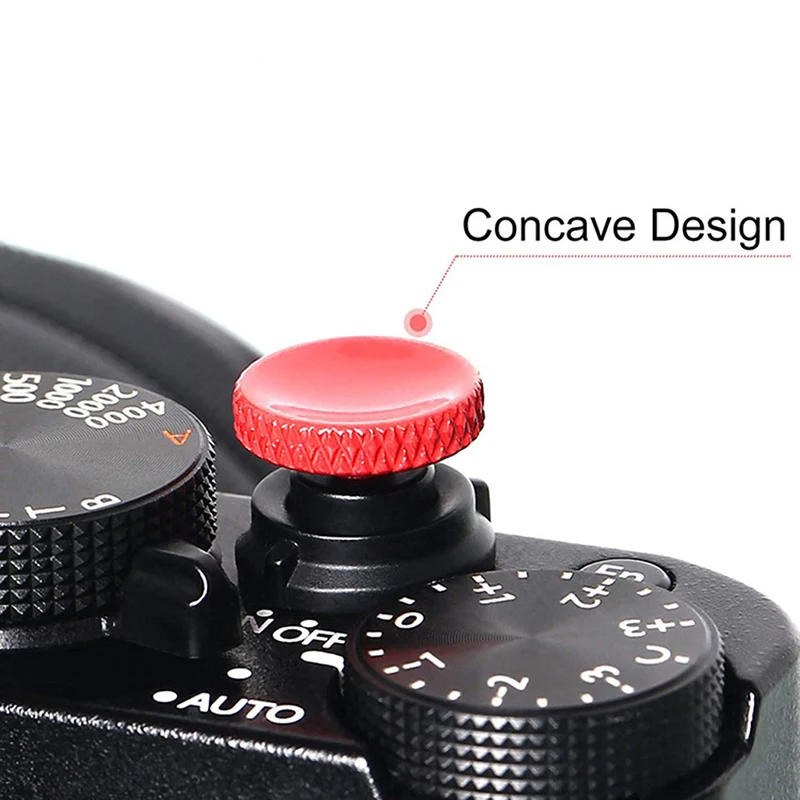 Description Picture 2 of itemMetal Concave Surface Camera Soft Shutter Release Button For Fuji Fujifilm XT20 XT3 X100S X20 Micro Camera Accessories w/ O-ring