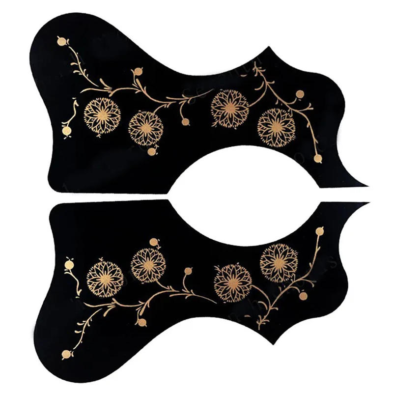 Description Picture 5 of item1pc  Guitar Pickguard Red Black White  Pick Guard Sticker Acoustic Guitar Guar Guitar Scratch Plate Protective Accessory