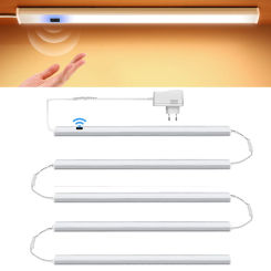 LED Under Cabinet Strip Lights Hand Sweep Motion Sensor Series Connection Night Light Led Bar Lamp Kitchen Room Closet Lighting