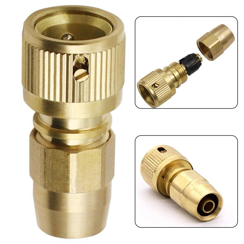 Description Picture 3 of itemWater Tap Watering Connector Brass Nipple Repair Adaptor Expandable Hose For Garden Quick Connector 1 Pcs Water Hose