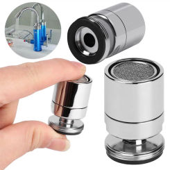 Outlet Kitchen Sink Mixer Sprayer Connector Tap Head Faucet Nozzle 360 Degree Aerator Swivel Tap