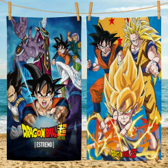 D-Dragons-Goku-Balls Cartoon Beach Towel Cute Kawaii Room Decor Bath Girls Children Hand Towels For Bathroom Shower