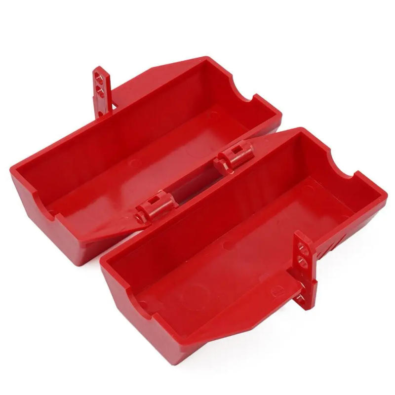 Description Picture 4 of itemPlug Lock Box-Lock Electrical Plug Plastic Tag Out Plug Power Lock Plastic ABS Safety Tools