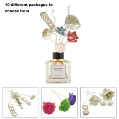 Artificial Flower Rattan Sticks Set Fireless Fragrances Reed Stick Essential Oil Aroma Diffuser Sticks Diy Ornaments Home Decor