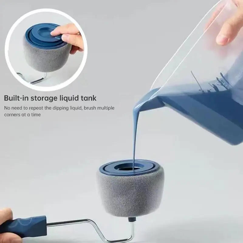 Description Picture 3 of itemAdjustable Wall Roller Brush Emulsion Paint Wall Painting Tools Telescopic Rods Brushes Texture Roller Paint Brush Painting Tool