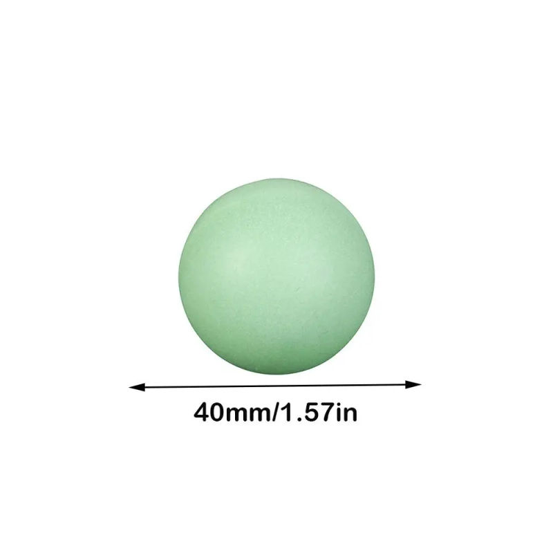 Description Picture 3 of item10pcs New Material Luminous Ping Pong Ball Durable Indoor Outdoor Competitions Table Tennis Balls High Elasticity ABS