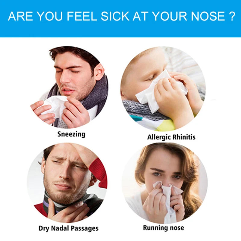 Description Picture 3 of item30pcs Nasal Wash Salt Rinse Mix Allergic Rhinitis Relief Nose Cavity Protector Irrigation 2.7/4.5g Adults Children Nose Cleaner
