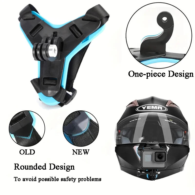 Description Picture 4 of itemMotorcycle Helmet Strap Mount Front Chin Stand Holder For GoPro Hero 12 1110 9 8 DJI Insta360 Yi Action Camera Holder Accessorie