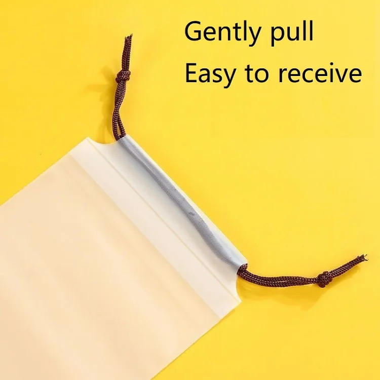 Description Picture 4 of item3PCS Rain Umbrella Cover Umbrella Cover Bag Cover for Waterproof Translucent Plastic Bag Reusable Portable Umbrella Drawstring