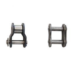 04c-1 Half /Full Buckle Roller Chain Connector Carbon Steel Chain Pitch 6.35mm Industrial Chain Join Buckle