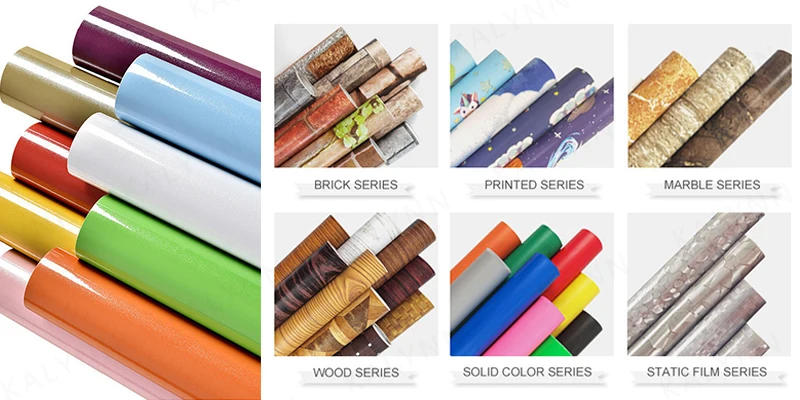 Description Picture 2 of itemPVC Self Adhesive Wall Paper Shiny  White DIY Decorative Film Furniture Renovation Stickers Kitchen Cabinet Waterproof Wallpaper