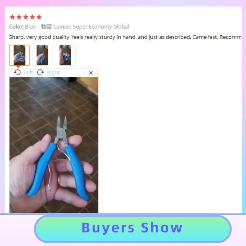 Description Picture 5 of itemNail Cuticle Scissors Fingernail &Toenail Nail Clippers Toenails Nippers Dead Skin Remover Manicure Tool Pedicure Trimming Care