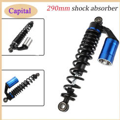 Spring Rear Shock Absorber 290MM With Decorative Airbag Rear Damping For Citycoco Modified Accessories parts