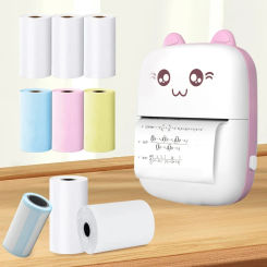 57MM Rolls Mini Printer Thermal Paper Label Sticker Self-adhesive Printing Paper For Mini Printer Kids Instant Print Camera