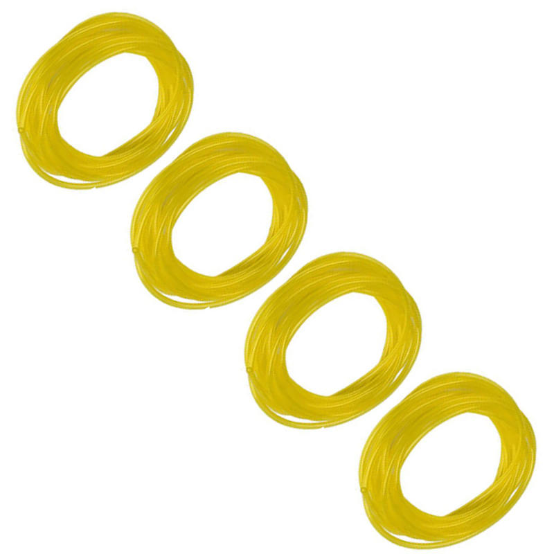 Description Picture 5 of item4Pcs Petrol Fuel Pipe Line Hose For Strimmers Trimmer Chainsaws Brushcutter Gas The Real Color Of The Item May Be Slightly