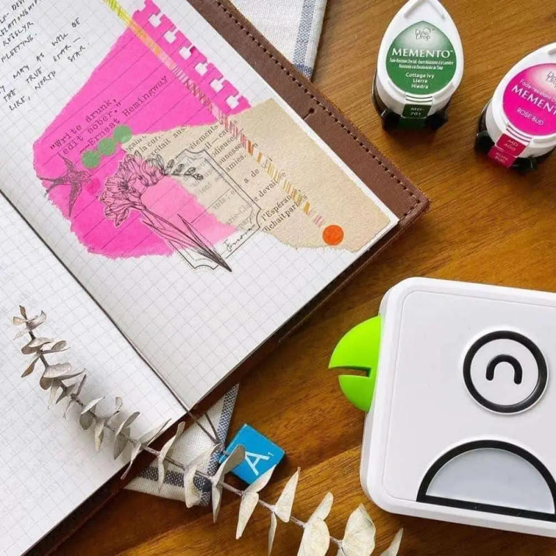 Description Picture 5 of item5PCS Mini Printer Paper Transparent Thermal Sticker Paper Self-adhesive Printer Paper Printer For Photos Notes 5.7 x 2.5cm