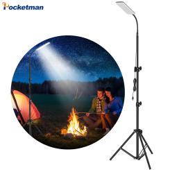LED Work Light Portable Grill Light LED Selfie Light LED Lamp Photography Lamp with Tripod Stand for Outdoor Camping Picnic