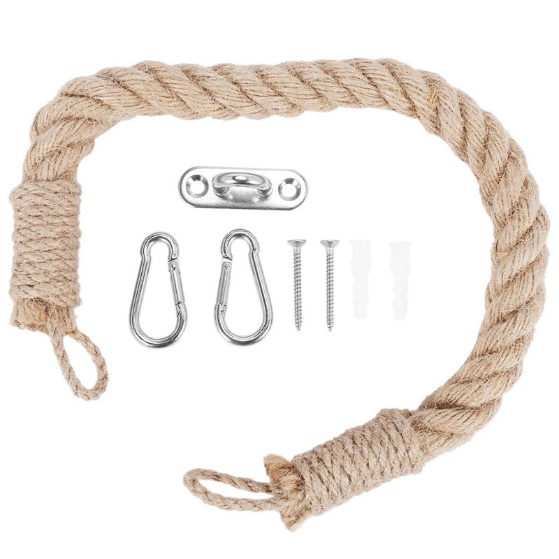 Description Picture 3 of item1Set Vintage Weave Towel Hanging Rope Toilet Paper Holder Home Hotel Bathroom Decoration Supplies