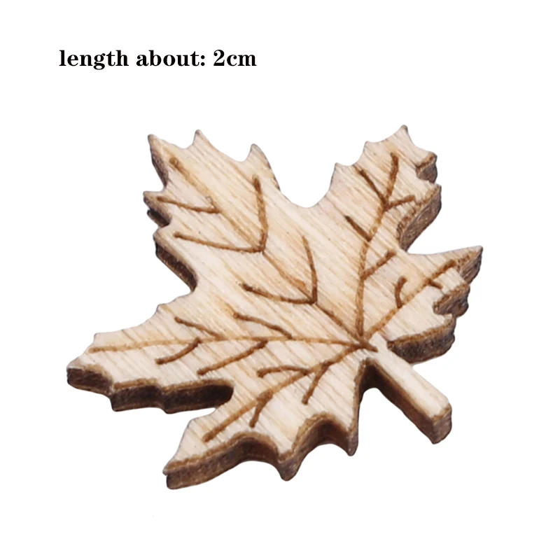 Description Picture 2 of itemHome Decoration Hanging Ornament Accessory Painting Scrapbooking Craft Wooden DIY Plant Flower Shape Handmade