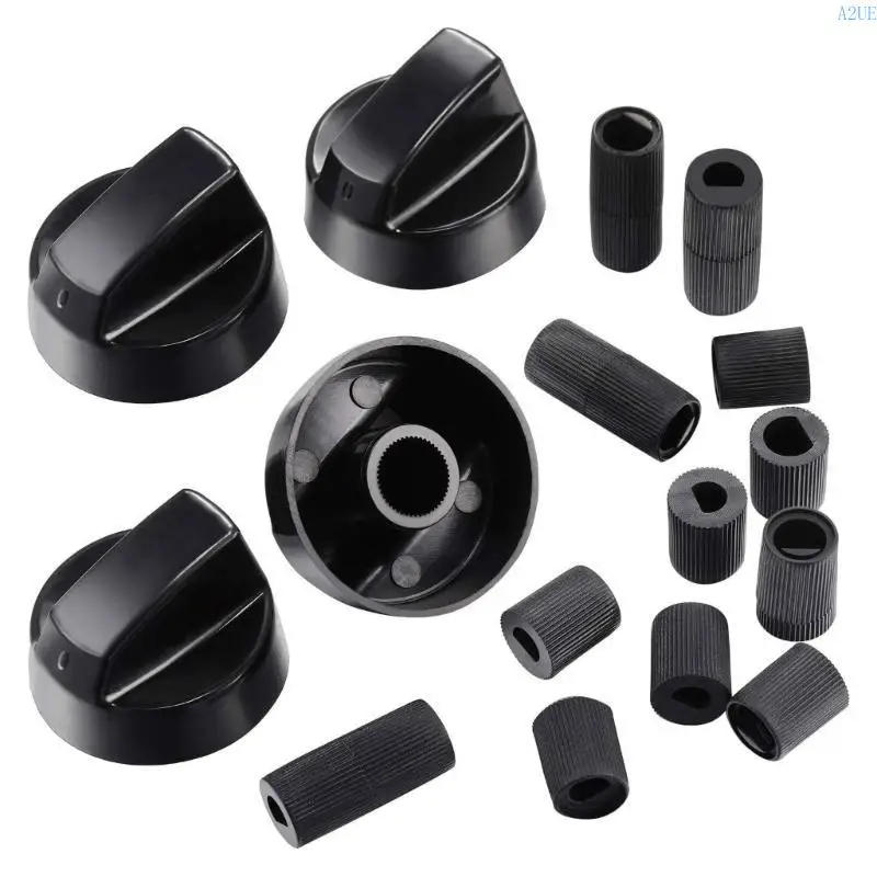 Description Picture 2 of itemA2UE Oven Stove Knobs Control Knobs Modern Knobs Replacement Knobs Set for Appliance