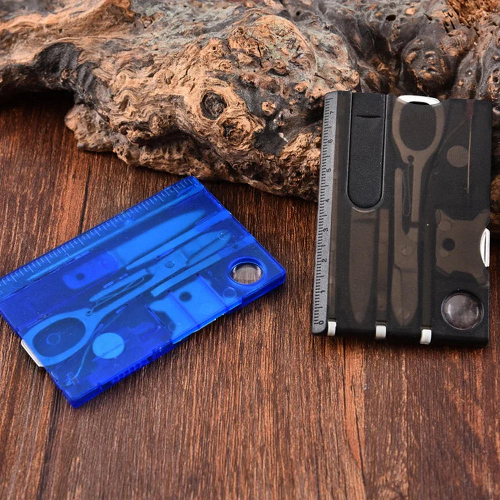 Description Picture 4 of itemOutdoor Camping Multifunctional Swiss Knife Card Combination Multi-purpose Survival Tool Beauty Suit with Lamp Tool Card
