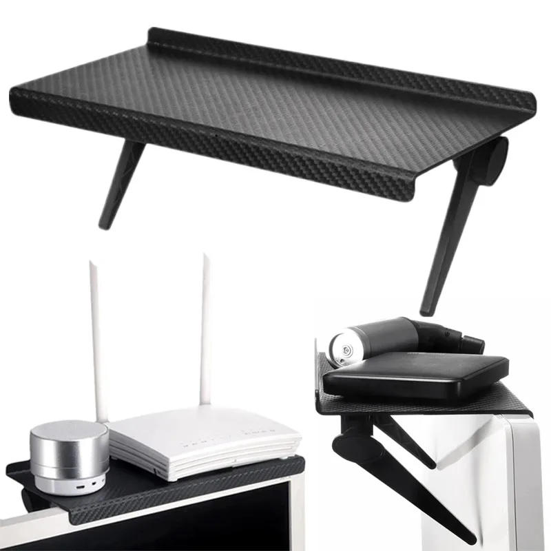 Description Picture 2 of itemTV Screen Top Shelf  Adjustable Computer Monitor Desktop Display Stand Storage Rack Holder Home Office Organizer