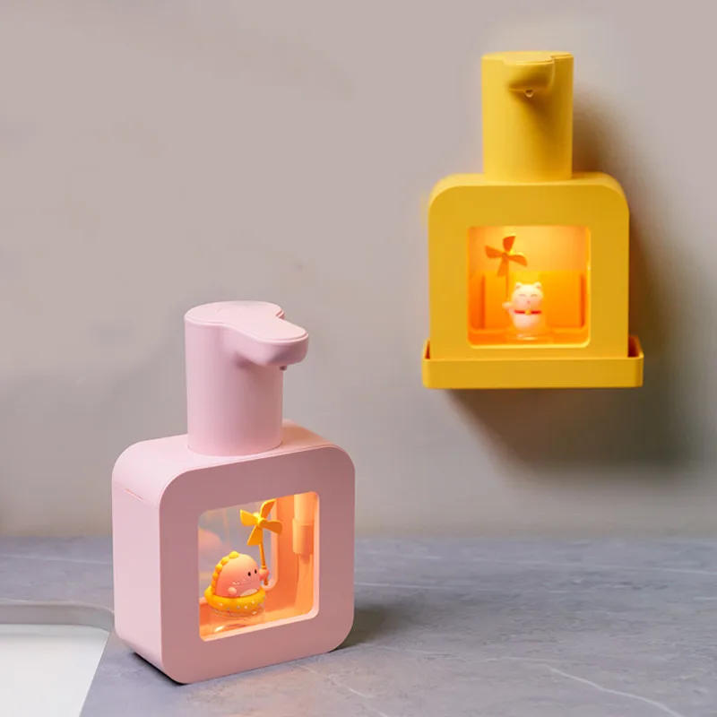 Description Picture 2 of itemNew Automatic Soap Dispenser Cute Pet Contact Free Hand Sanitizer USB Charging 400ml Liquid Dispensers Wash Handtizer Personal