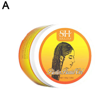 Braiding Gel Anti-hair Loss Hair Braiding Gel Tames Cream Edges Frizz Styling Hair Control Hair Braid Shaping Gel Cream Wax J9w5