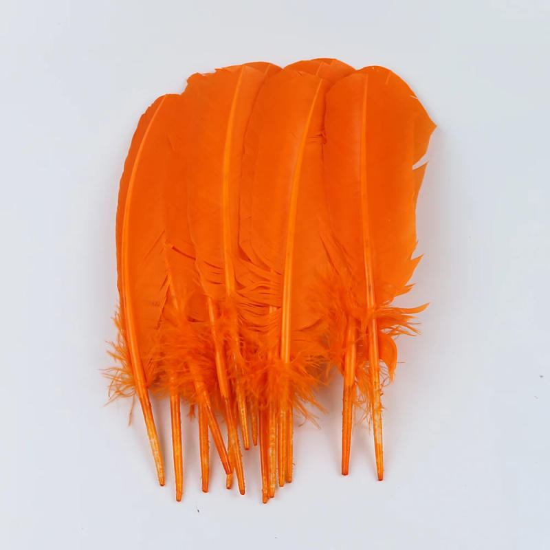 Description Picture 5 of item50pcs Natural Goose Feather Diy Jewelry Making 25-30Cm/10-12Inch Plumes Wedding Handwork Decoration Feather Crafts Wholesale