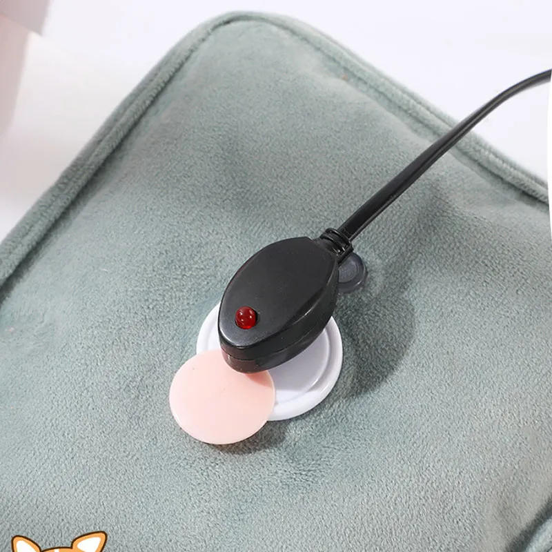 Description Picture 4 of itemRechargeable Hot Water Bottle Cute Electric Hand Warmer EU Plug Reusable Hot Compress Bag Heating Pad Hand Pocket Warmer