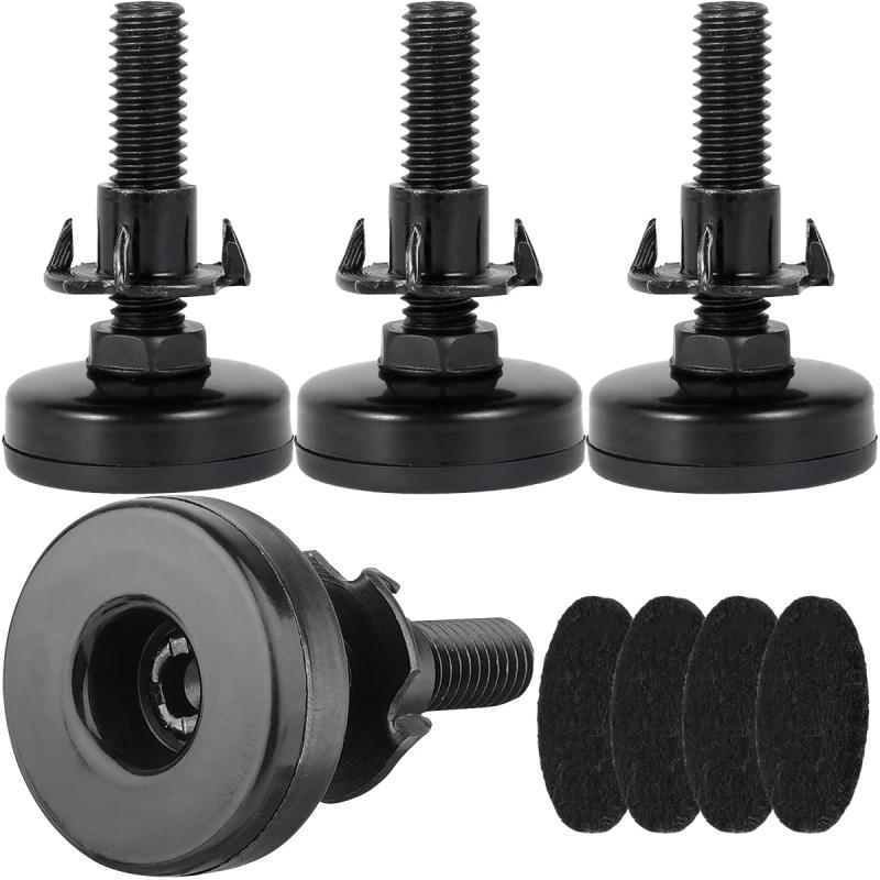 Description Picture 2 of item4pcs Furniture Levelers Heavy Duty Furniture Leveling Feet Adjustable Furniture Legs for Cabinets Tables Chairs Sofa Raiser
