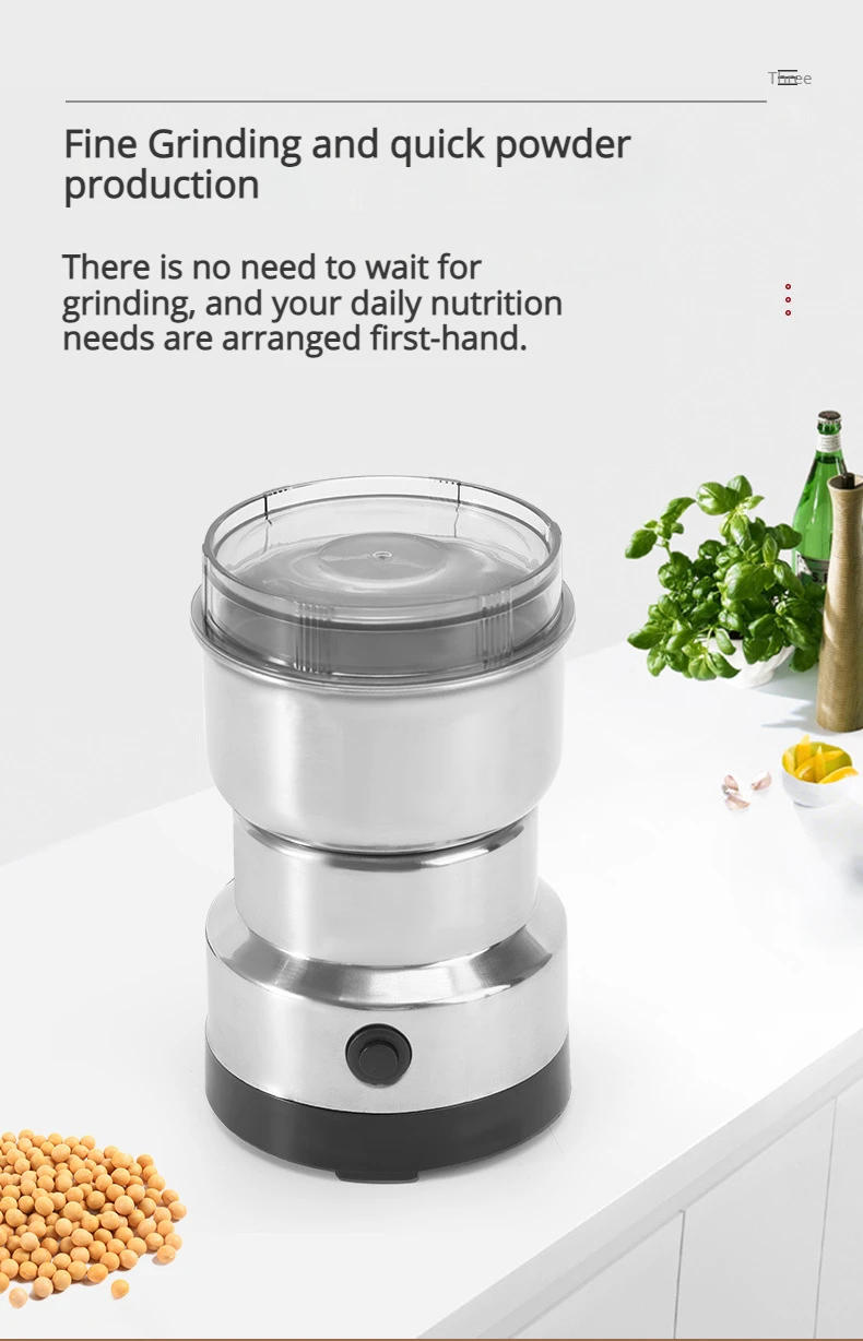 Description Picture 4 of itemNew Upgrade Portable Electric Coffee Grinder  Professional Ceramic Grinding Core Coffees Beans Mill Grind