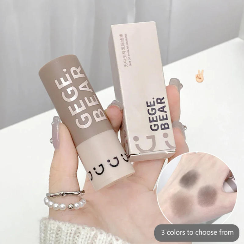 Description Picture 3 of itemHair Fluffy Powder Instantly Black Blonde Root Cover Hair Concealer Coverag Paint Repair Fill In Shadow Thinning Eyebrow Powder