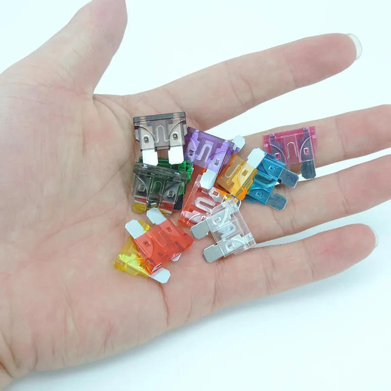 Description Picture 4 of item10pcs Medium Car Fuses Blade Fuse Insert auto Car Truck ZINC Pins 1A 2A 3A 5A 7.5A 10A 15A 20A 30A 40A 50A Refitted For o1