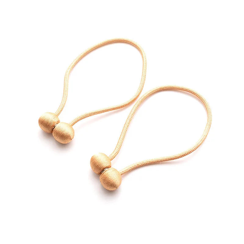 Description Picture 6 of item1/2Pcs Magnetic Curtain Clip Pearl Ball Curtains Holder Tieback Home Decor Hanging Ball Buckle Tie Back Room Accessories